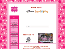 Tablet Screenshot of mygirlyparty.com